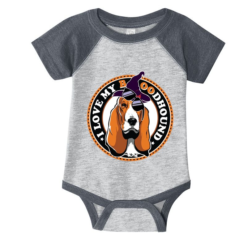 Funny Boo Puns Bloodhound Dog Lover Infant Baby Jersey Bodysuit