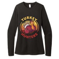 Funny Bowling Player Bowler Team Thanksgiving Turkey Hunters Womens CVC Long Sleeve Shirt