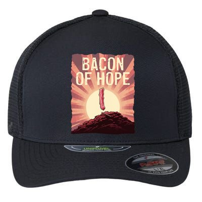 Funny BBQ Pork Pun Bacon Of Hope Pork Grillparty Barbecue Flexfit Unipanel Trucker Cap