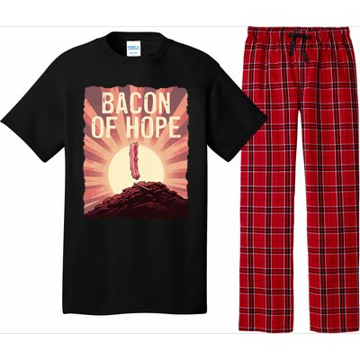 Funny BBQ Pork Pun Bacon Of Hope Pork Grillparty Barbecue Pajama Set