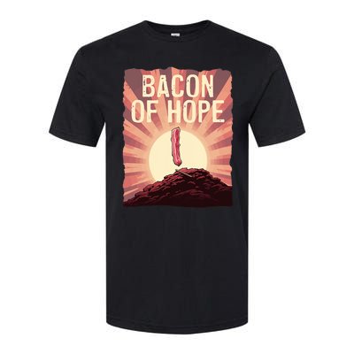 Funny BBQ Pork Pun Bacon Of Hope Pork Grillparty Barbecue Softstyle® CVC T-Shirt