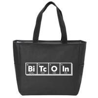 Funny Bitcoin Periodic Table Of Elements Zip Tote Bag