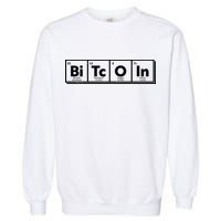 Funny Bitcoin Periodic Table Of Elements Garment-Dyed Sweatshirt