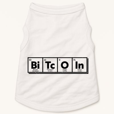 Funny Bitcoin Periodic Table Of Elements Doggie Tank