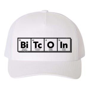 Funny Bitcoin Periodic Table Of Elements Yupoong Adult 5-Panel Trucker Hat