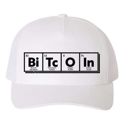 Funny Bitcoin Periodic Table Of Elements Yupoong Adult 5-Panel Trucker Hat