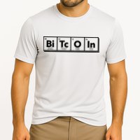 Funny Bitcoin Periodic Table Of Elements Cooling Performance Crew T-Shirt