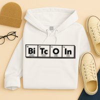 Funny Bitcoin Periodic Table Of Elements Hoodie
