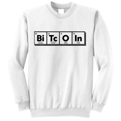 Funny Bitcoin Periodic Table Of Elements Sweatshirt