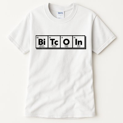 Funny Bitcoin Periodic Table Of Elements Tall T-Shirt