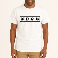 Funny Bitcoin Periodic Table Of Elements Tall T-Shirt