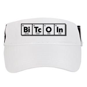 Funny Bitcoin Periodic Table Of Elements Adult Drive Performance Visor