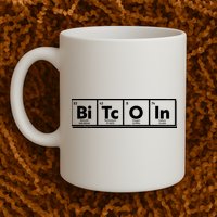 Funny Bitcoin Periodic Table Of Elements Mug