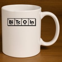 Funny Bitcoin Periodic Table Of Elements 11oz C Handle Ceramic Mug