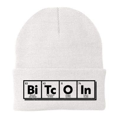 Funny Bitcoin Periodic Table Of Elements Beanie