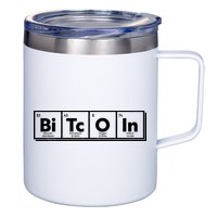 Funny Bitcoin Periodic Table Of Elements 12oz Stainless Steel Coffee Mug