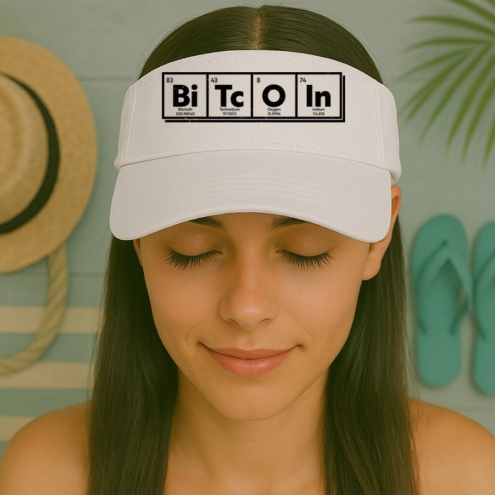 Funny Bitcoin Periodic Table Of Elements Visor