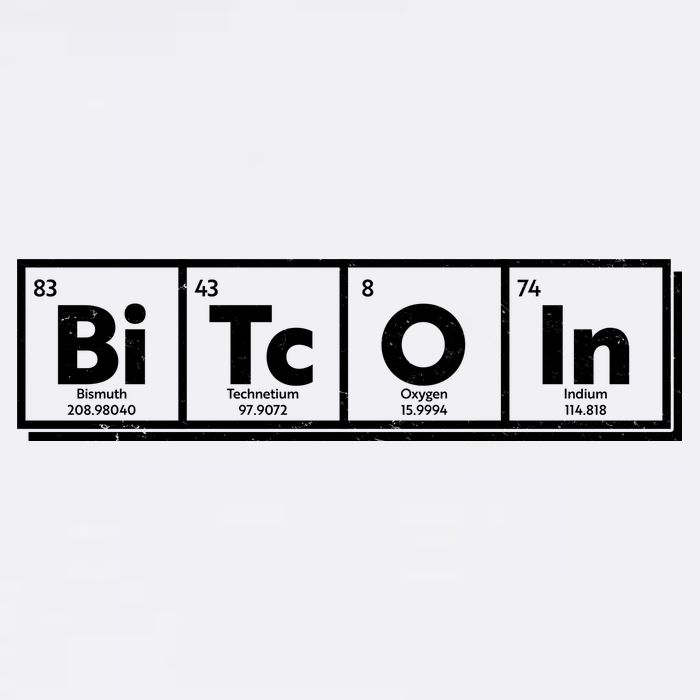 Funny Bitcoin Periodic Table Of Elements Visor