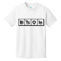 Funny Bitcoin Periodic Table Of Elements Kids T-Shirt
