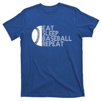 Funny Baseball Player Eat Sleep Baseball Repeat Baseball Gift T-Shirt