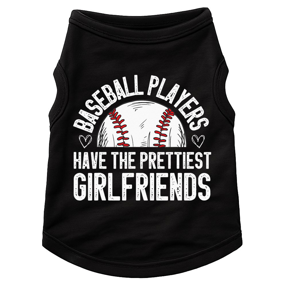funny Baseball players have the prettiest girlfriends Doggie Tank