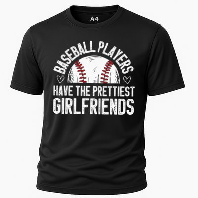 funny Baseball players have the prettiest girlfriends Cooling Performance Crew T-Shirt