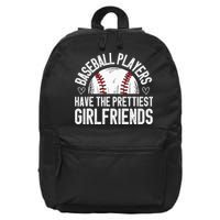 funny Baseball players have the prettiest girlfriends 16 in Basic Backpack