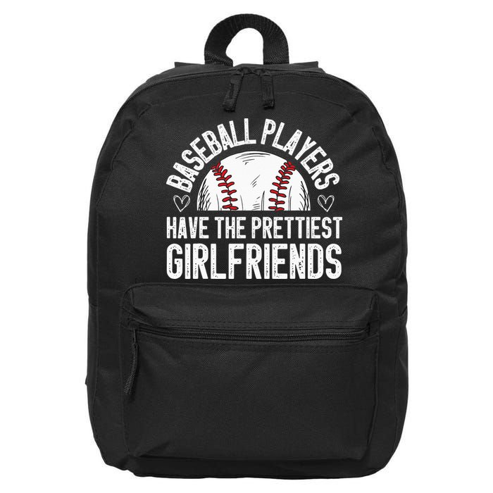 funny Baseball players have the prettiest girlfriends 16 in Basic Backpack