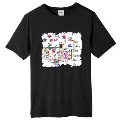 Funny Battle Plan Christmas Home Kids Hand Dawn Alone Xmas Tall Fusion ChromaSoft Performance T-Shirt