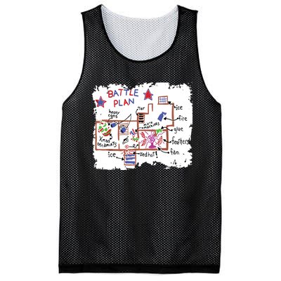 Funny Battle Plan Christmas Home Kids Hand Dawn Alone Xmas Mesh Reversible Basketball Jersey Tank