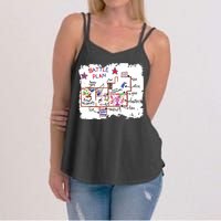 Funny Battle Plan Christmas Home Kids Hand Dawn Alone Xmas Women's Strappy Tank