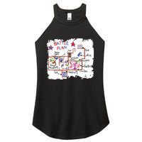 Funny Battle Plan Christmas Home Kids Hand Dawn Alone Xmas Women's Perfect Tri Rocker Tank