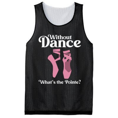 Funny Ballet Pointe For Ballerina Ballet Dancer Mesh Reversible Basketball Jersey Tank