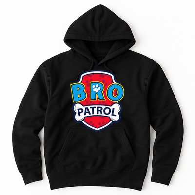 Funny Brother Patrol Dog Brother Hoodie