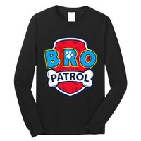 Funny Brother Patrol Dog Brother Long Sleeve Shirt