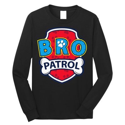 Funny Brother Patrol Dog Brother Long Sleeve Shirt