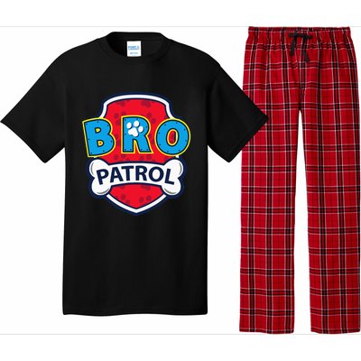 Funny Brother Patrol Dog Brother Pajama Set