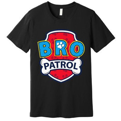 Funny Brother Patrol Dog Brother Premium T-Shirt