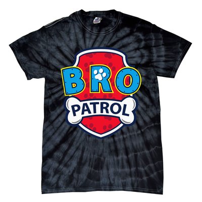 Funny Brother Patrol Dog Brother Tie-Dye T-Shirt