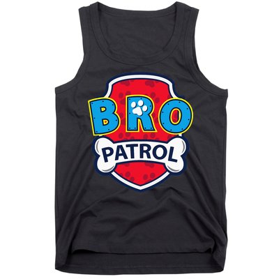 Funny Brother Patrol Dog Brother Tank Top