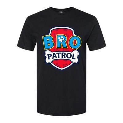 Funny Brother Patrol Dog Brother Softstyle® CVC T-Shirt