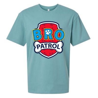 Funny Brother Patrol Dog Brother Sueded Cloud Jersey T-Shirt