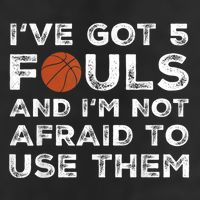 Funny Basketball Player - Hoops 5 Fouls Cool Comfort Performance Bucket Hat