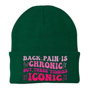 Funny Back Pain Is Chronic But These Tiddies Iconic Knit Cap Winter Beanie