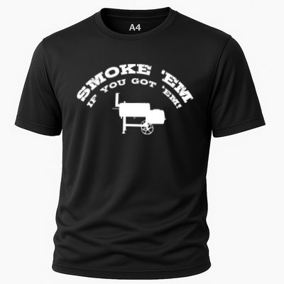 Funny Bbq Pit Offset Smoker Accessory Pitmaster Sweagift Performance Shirt