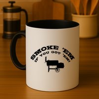 Funny Bbq Pit Offset Smoker Accessory Pitmaster Sweagift Mug