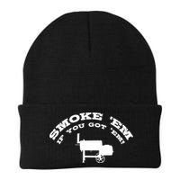 Funny Bbq Pit Offset Smoker Accessory Pitmaster Sweagift Beanie