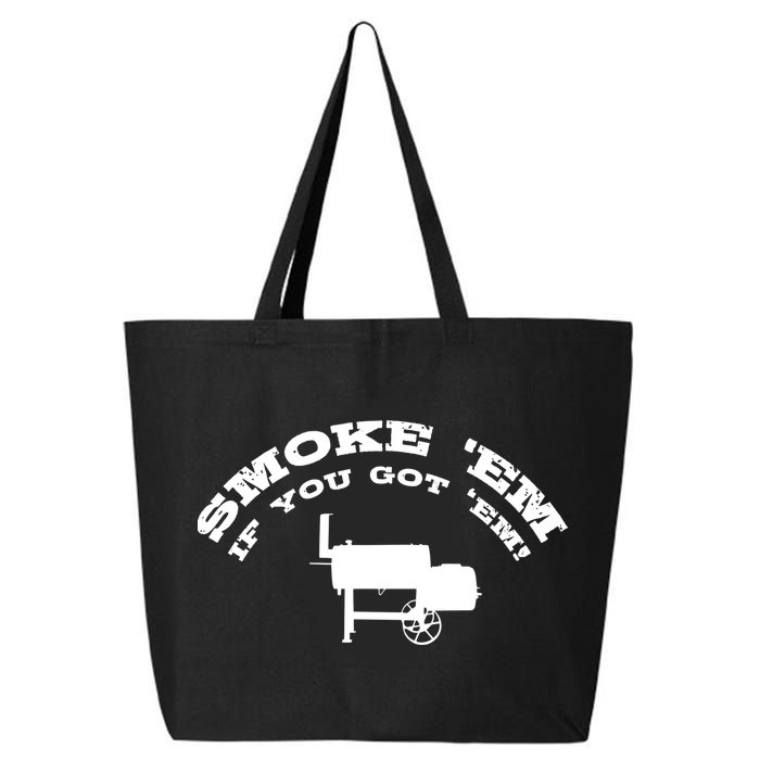 Funny Bbq Pit Offset Smoker Accessory Pitmaster Sweagift 25L Jumbo Tote