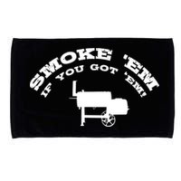 Funny Bbq Pit Offset Smoker Accessory Pitmaster Sweagift Microfiber Hand Towel