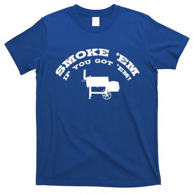 Funny Bbq Pit Offset Smoker Accessory Pitmaster Sweagift T-Shirt